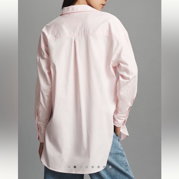 Anthropologie The Bennet Buttondown Shirt by Maeve Size M - Picture 2 of 14